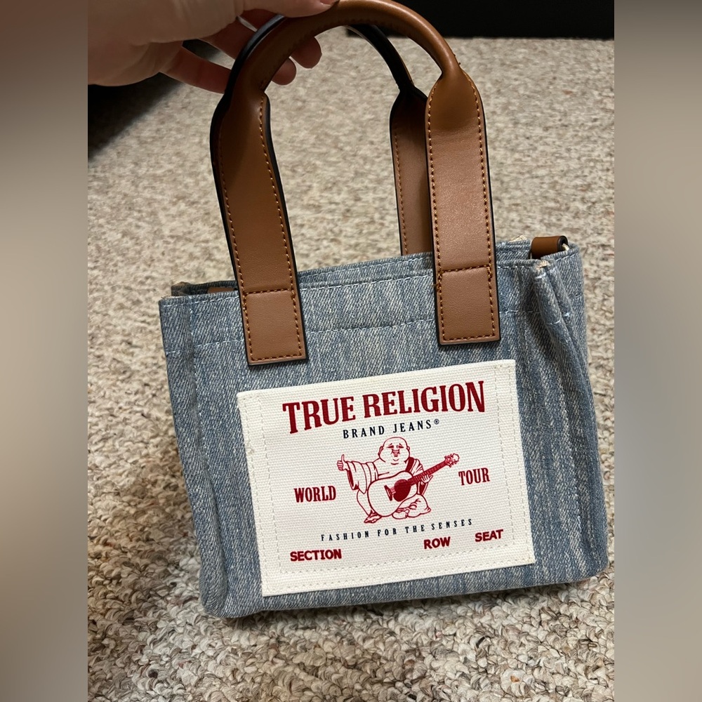 True Religion Denim Mini Bag/ Crossbody Bag
